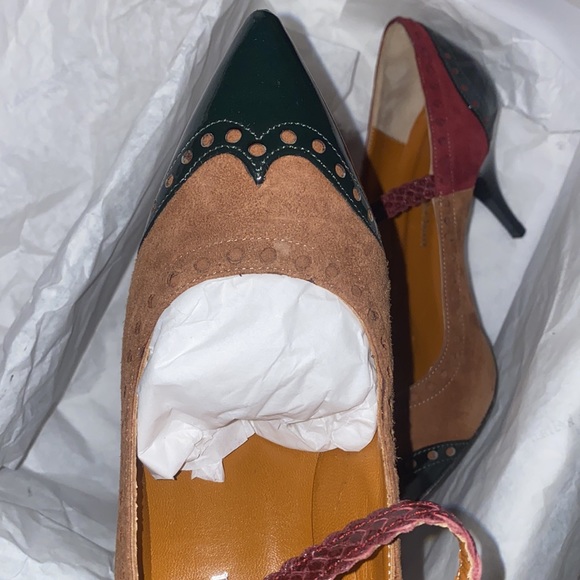 NIB Stephane Kelian multicolored leather shoes - Picture 10 of 13